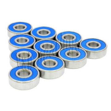 16 inline Skate Sealed Bearing Bronze Cage Ball Bearings Rolling