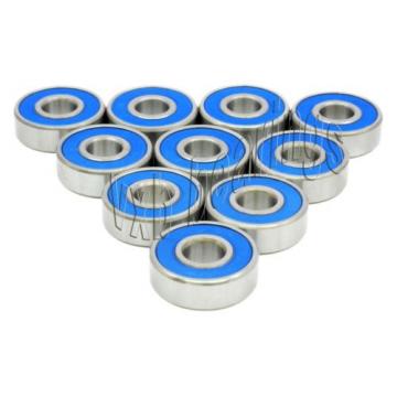 16 inline Skate Sealed Bearing Bronze Cage Ball Bearings Rolling