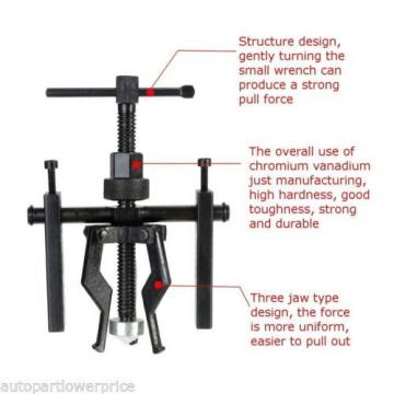 Pilot Bearing Puller 3-Jaw Gear Extractor Engine Go Cart Install  Removing Tool