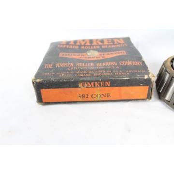 Vintage NOS New Timken 582 Cone Tapered Roller Bearing Antique Car Part w/ Box