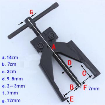 DIY Professional Car SUV 2 Jaws Cross-Legged Gear Bearing Puller Extractor Tool