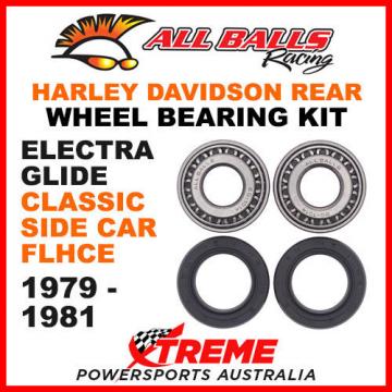 25-1002 HD Electra Glide Classic Side Car FLHCE 1979-1981 Rear Wheel Bearing Kit