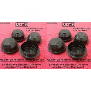 Trailer Hub Caps 8 Bearings Plastic Wheel Car Camping Motorcycle Goods Builders