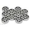 10 S681X Bearing 1.5x4x1.2 Stainless Steel Open Ball Bearings Rolling