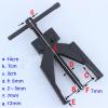 2 Jaws Cross-Legged Gear Bearing Puller Extractor Tool Up to 70mm Vanadium Steel #5 small image