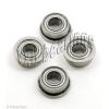 4 Slot Car Flange Bearing 1/8&#034;x 1/4&#034;inch Hybrid Ceramic ABEC-7 P4 Top Quality #5 small image