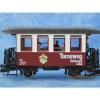 LGB #3307 &#034;Tamsweg&#034; Passenger Car w/ ball bearing wheels, lights &amp; passengers