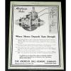 1913 OLD MAGAZINE PRINT AD, AMERICAN AXLES &amp; BALL-BEARINGS, SILENCE &amp; STRENGTH! #5 small image