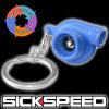 BLUE METAL SPINNING TURBO BEARING KEYCHAIN KEY RING/CHAIN FOR CAR/TRUCK/SUV C #5 small image