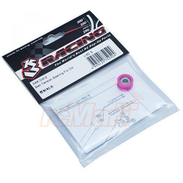 3Racing Sakura D4 Belt Tensioner Bearing AWD RWD EP 1:10 RC Car Drift #SAK-D412 #5 image