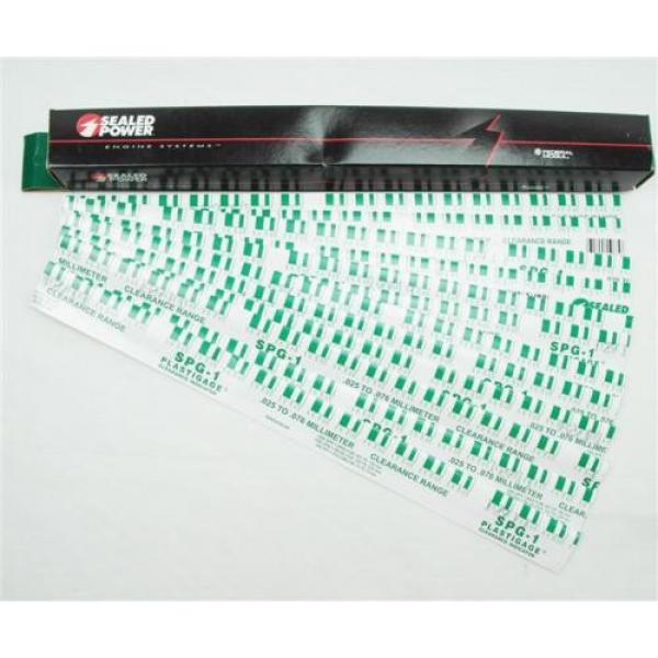 12 Plastigage Measuring strip 0.001-0.003in green CAR 12x30cm Plain shaft #1 image