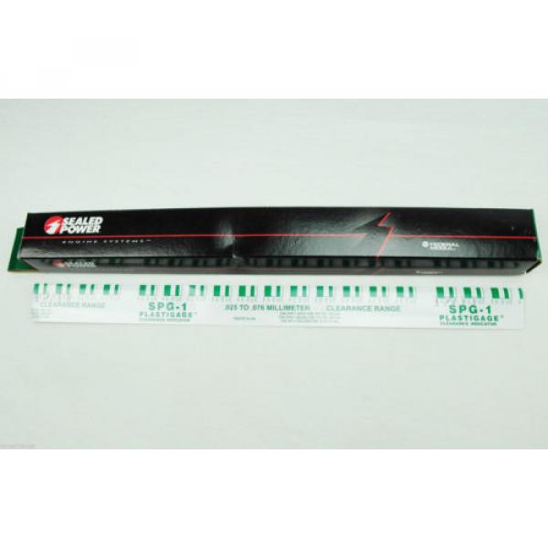 12 Plastigage Measuring strip 0.001-0.003in green CAR 12x30cm Plain shaft #4 image