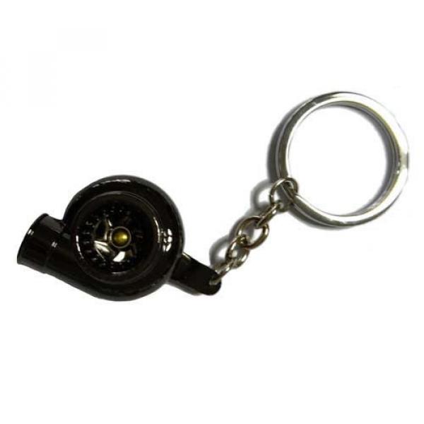 1PC Car Spinning Turbo Charger Keychain Turbine Sleeve Bearing Keyring Keyfob #3 image