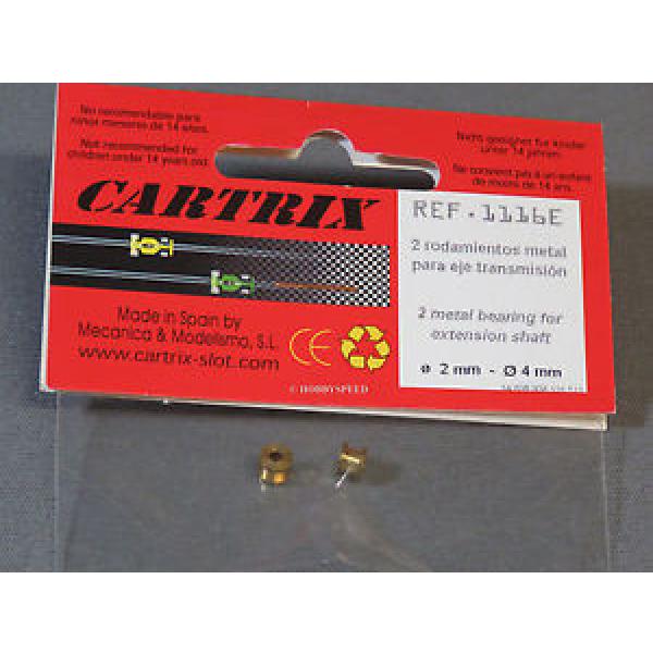 CARTRIX 1:32 SLOT CAR 2 METAL BEARINGS EXTENSION SHAFT slotcar racing CTX 1116E #5 image